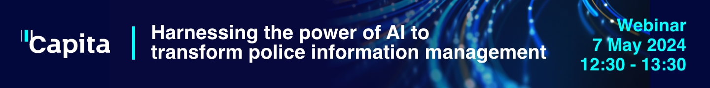 Harnessing the power of AI to transform police information management webinar