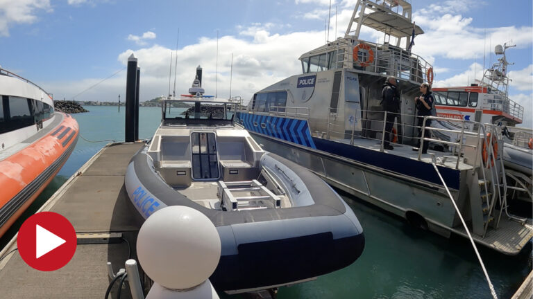 Sailing with New Zealand Police’s Maritime Unit in Auckland