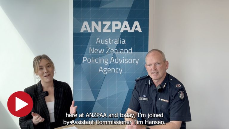 Victoria Police Assistant Commissioner Tim Hansen on service delivery and improving community safety - PolicingTV