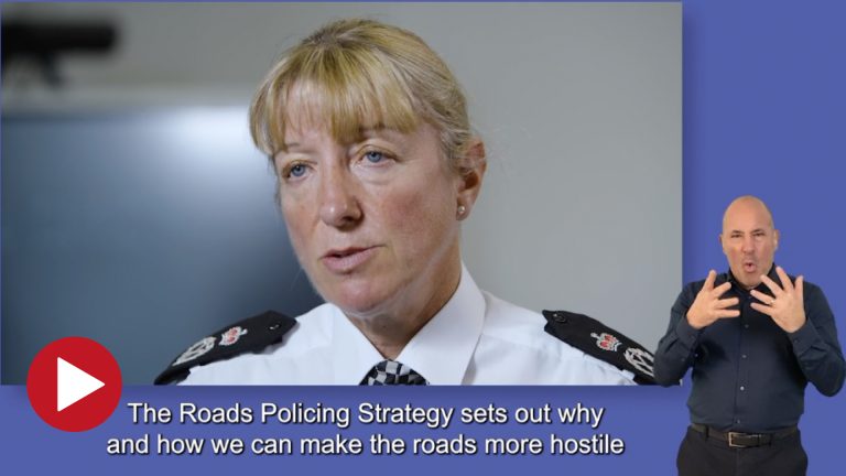 CC Jo Shiner Introduces The NPCC National Roads Policing Strategy For ...